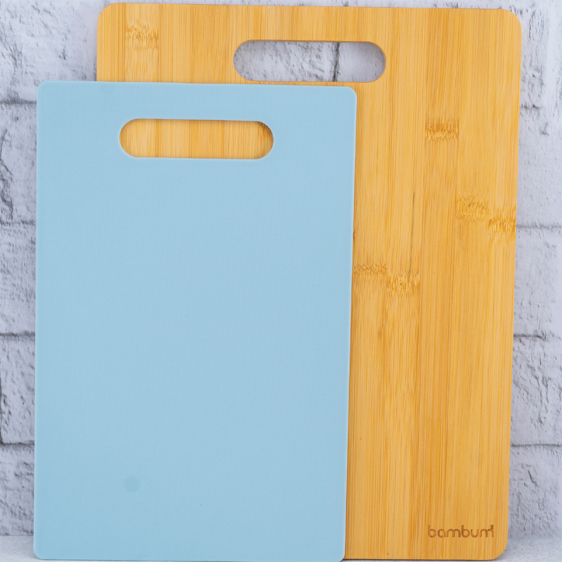 Bambum Leona İkili Kesme Tahtası Mavi - 2