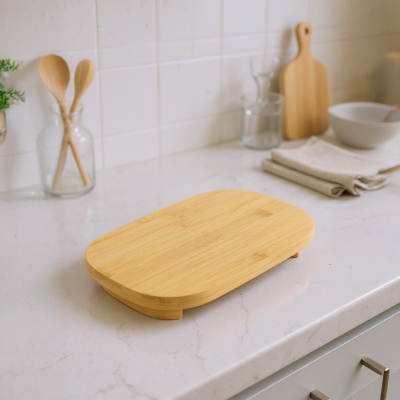 Bambum Magne Ayaklı Sunum Tepsisi 17x27 cm - BAMBUM