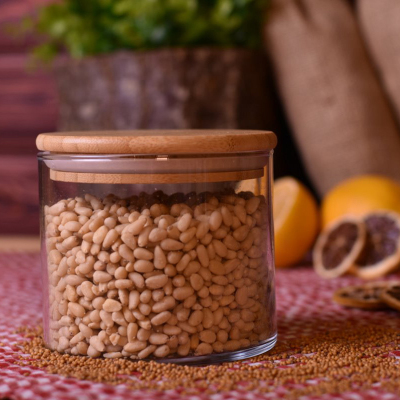 Bambum Melis - Cam Saklama Kabı Küçük (700ml) - BAMBUM