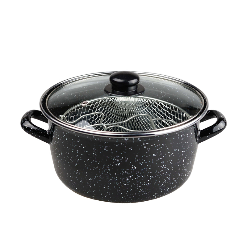 Bambum Midnight Kızartma Tenceresi 22 Cm - 1