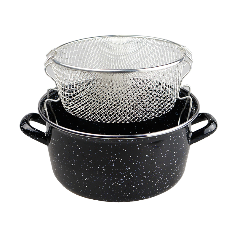 Bambum Midnight Kızartma Tenceresi 22 Cm - 2