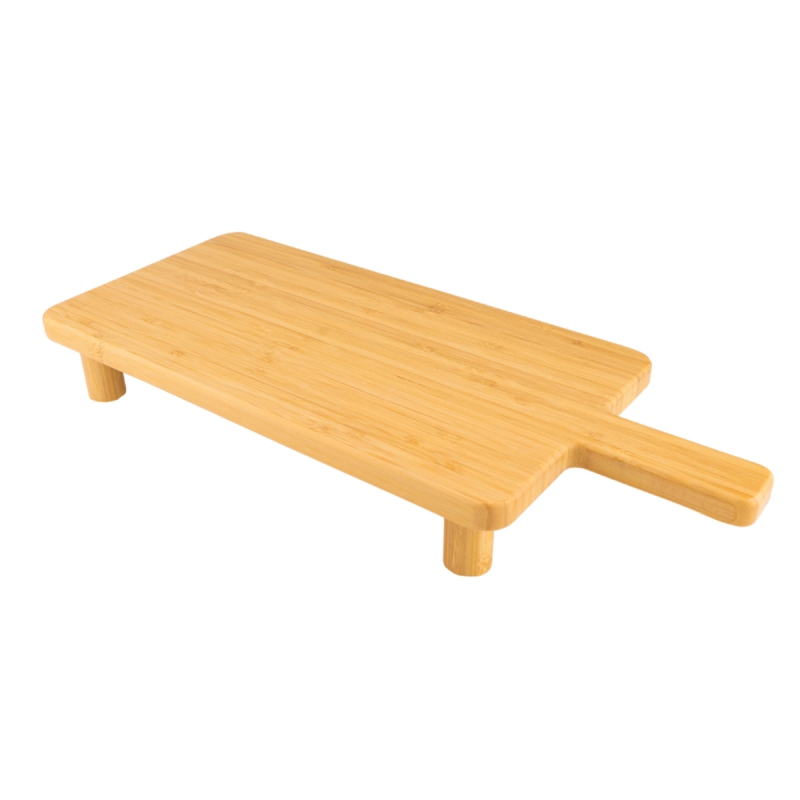 Bambum Mogni Ayaklı Sunum Tepsisi 30x14 cm - 1