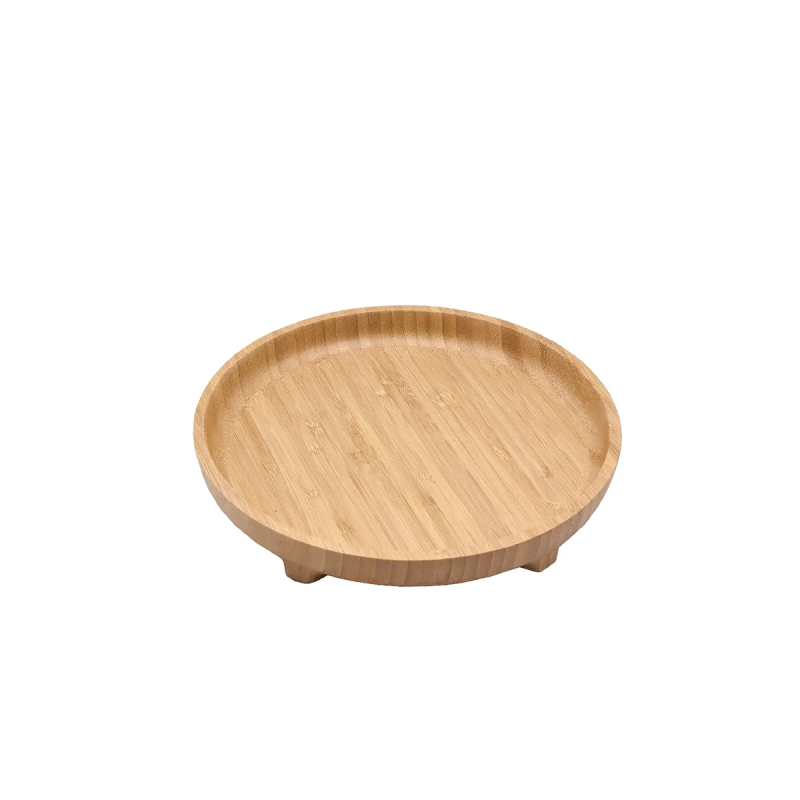 Bambum Olimpius Ayaklı Sunum Tepsisi Yuvarlak 23 cm - 2