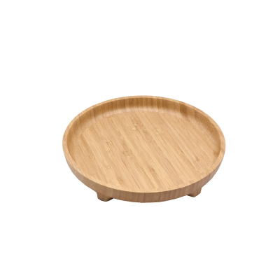Bambum Olimpius Ayaklı Sunum Tepsisi Yuvarlak 33 cm - 2