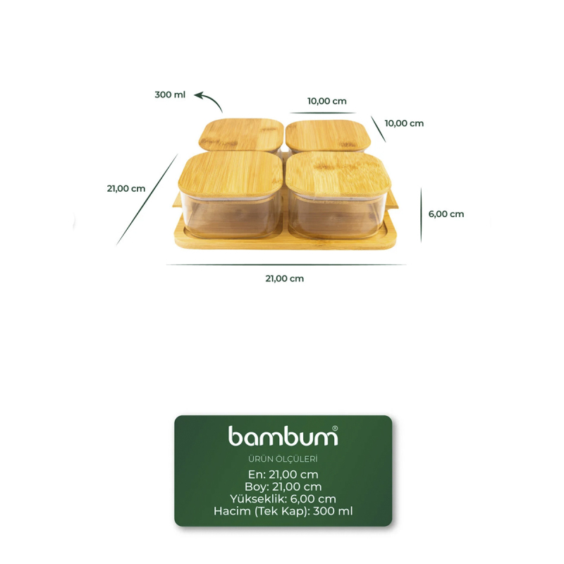 Bambum Penta 9 Parça Kahvaltı Seti - 1