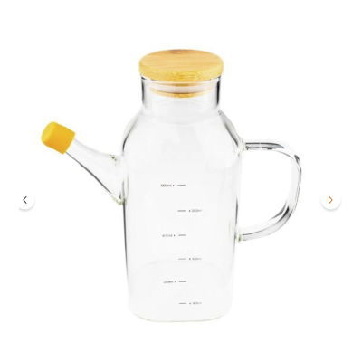Bambum Petto Bambu Kapaklı Yağdanlık 600 ml - 2