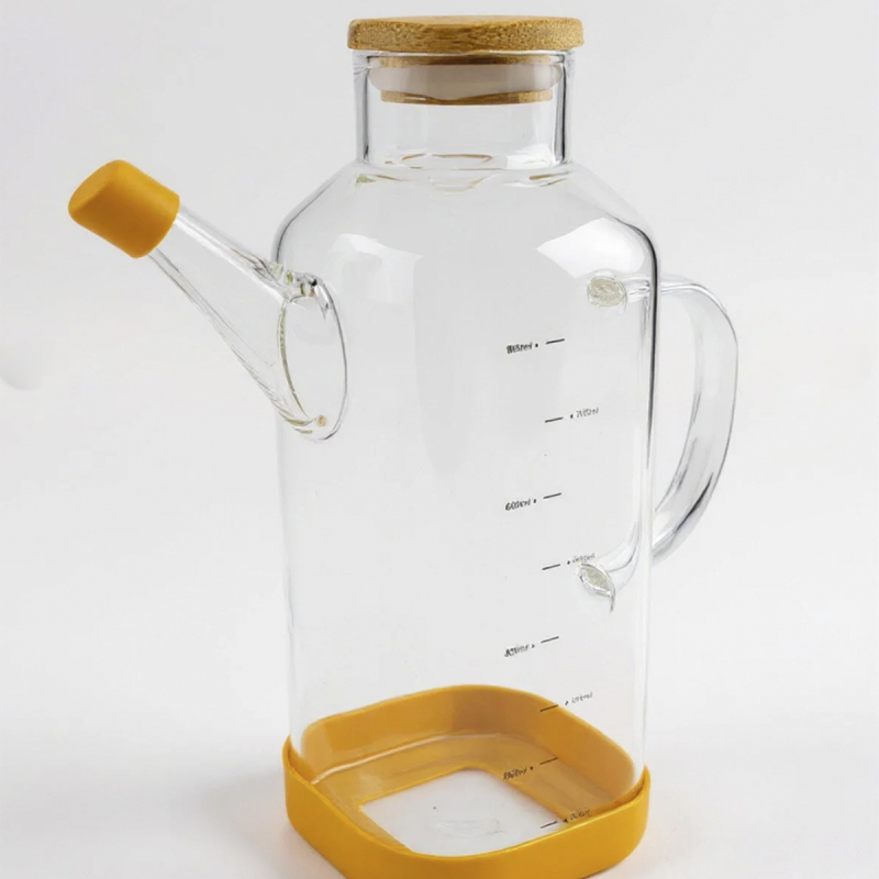 Bambum Petto Bambu Kapaklı Yağdanlık 800 ml - 3