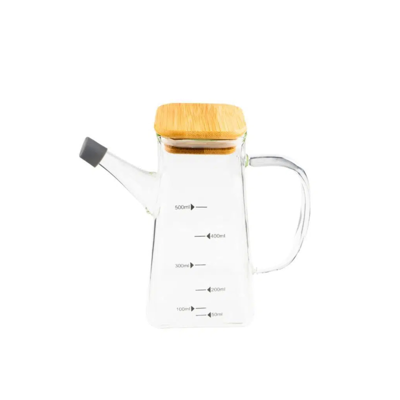 Bambum Rafa Bambu Kapaklı Yağdanlık 550 ml - 4