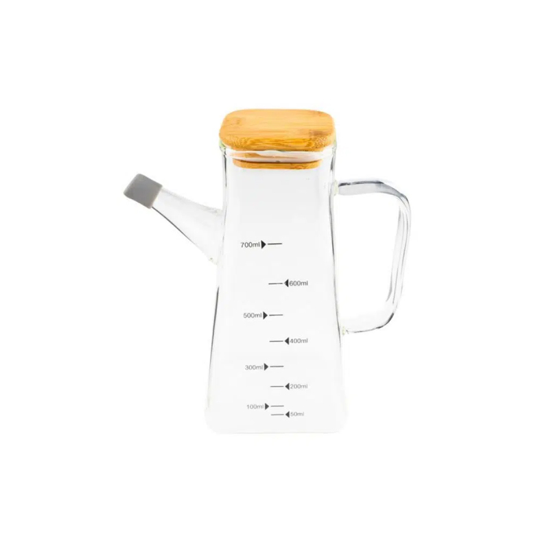 Bambum Rafa Bambu Kapaklı Yağdanlık 700 ml - 2