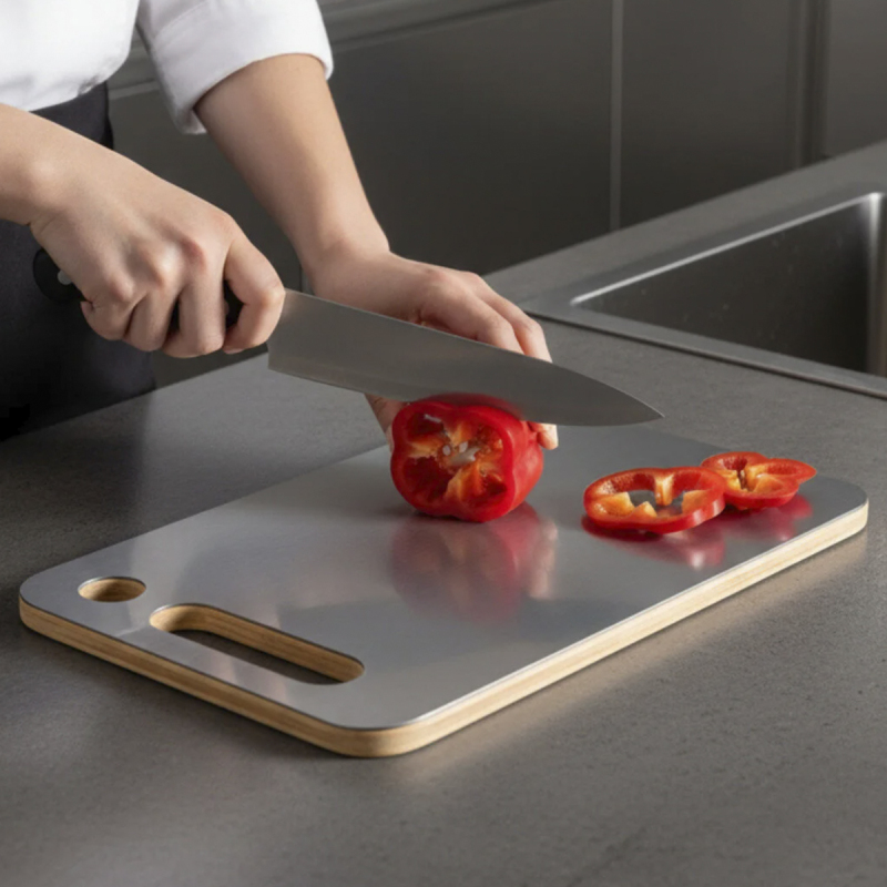 Bambum Stan Çift Taraflı Kesme Tahtası 16x25 cm - 3