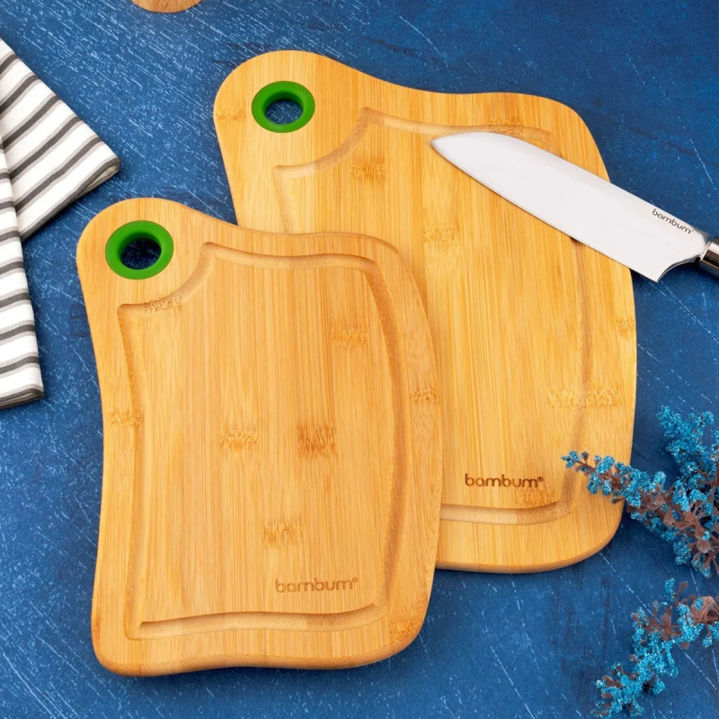 Bambum Zeri İkili Kesme Tahtası - 1