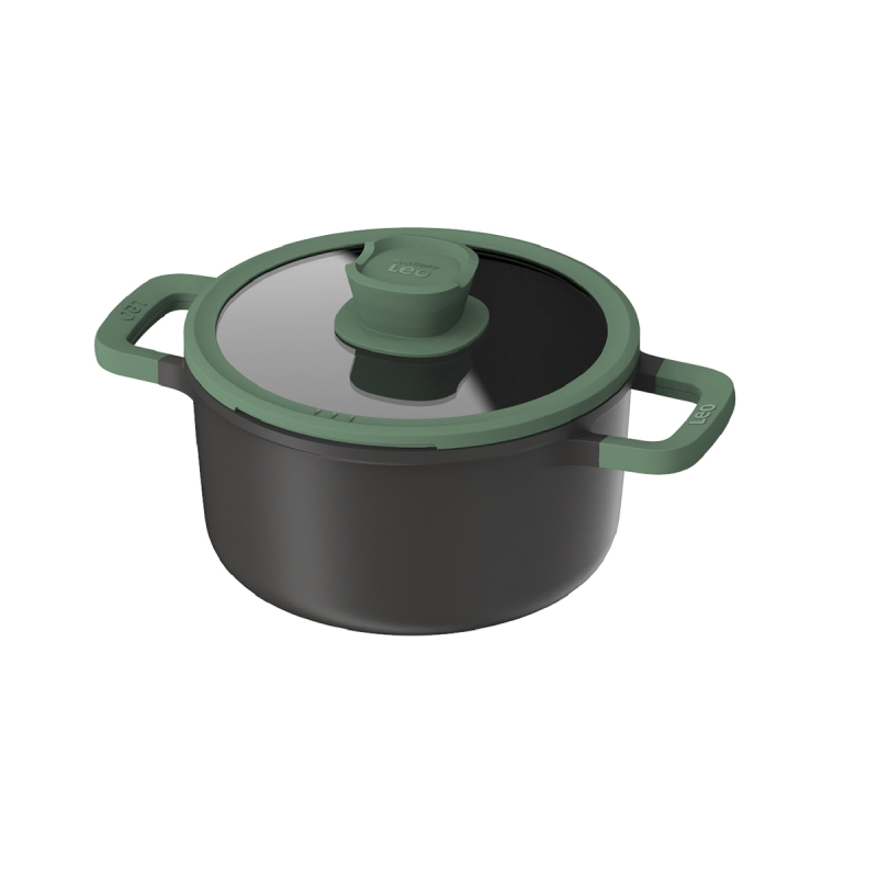 Berghoff Leo-Green Cast Alüminyum Tencere 20 cm - 1