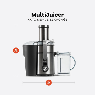 Dexart MultiJuicer Whole Fruit & Vegetable Katı Meyve Sıkacağı - 2