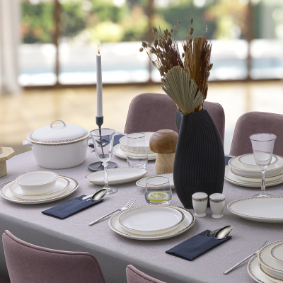 Evaliza Alaia 60 Parça 12 Kişilik Yemek Takımı - 2