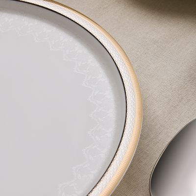 Evaliza Alaia Harmony Gold 60 Parça 12 Kişilik Yemek Takımı - 4