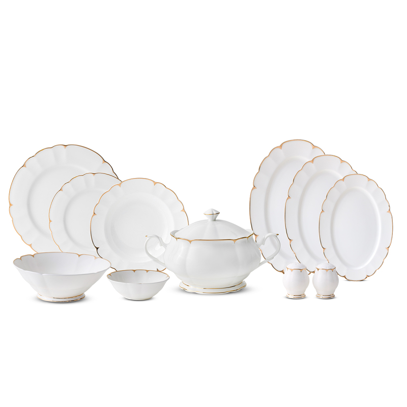 Evaliza Aruna 60 Parça 12 Kişilik Yemek Takımı - 4