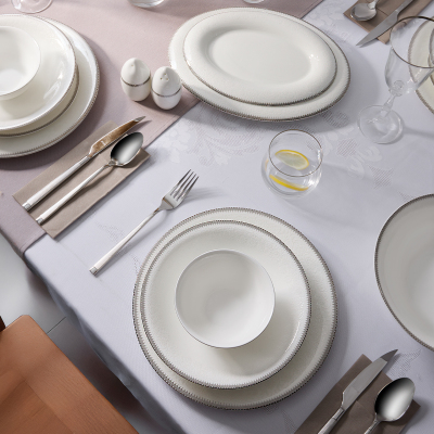 Evaliza Buckingham Platin 60 Parça 12 Kişilik Yemek Takımı - 2