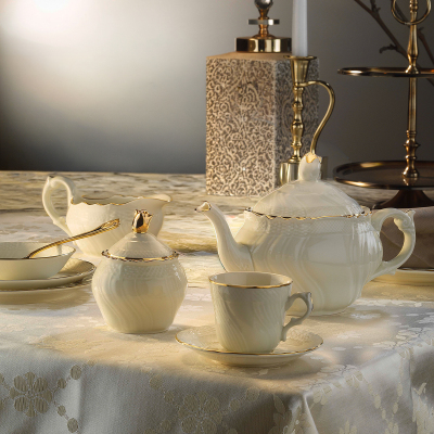 Evaliza Caserta Gold 6 Kişilik 36 Parça Kahvaltı Takımı - 1