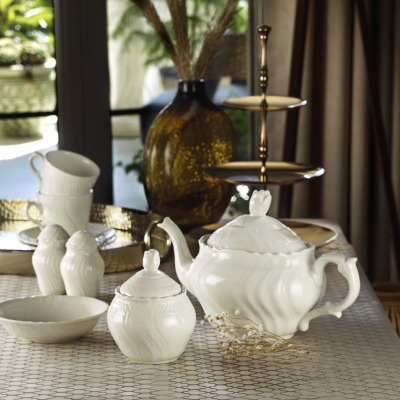 Evaliza Caserta Platin 36 Parça 6 Kişilik Kahvaltı Takımı - 2