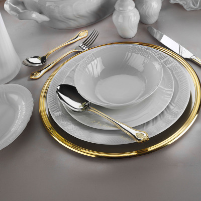 Evaliza Caserta White 60 Parça 12 Kişilik Yemek Takımı - 3