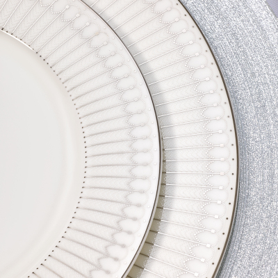 Evaliza Charm Platin 60 Parça 12 Kişilik Yemek Takımı - 4