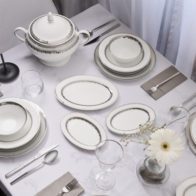 Evaliza Crown Patin 60 Parça 12 Kişilik Yemek Takımı - 3