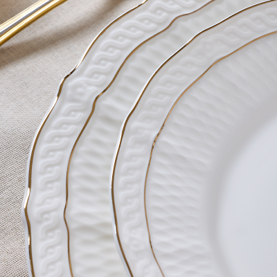 Evaliza Dune Gold 101 Parça 12 Kişilik Yemek Takımı - 4