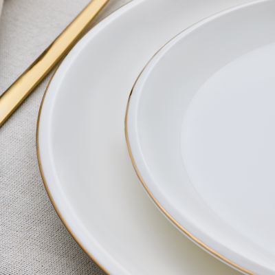 Evaliza Elegant Gold 30 Parça 6 Kişilik Yemek Takımı - 5