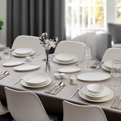 Evaliza Elegant Platin 30 Parça 6 Kişilik Yemek Takımı - 5