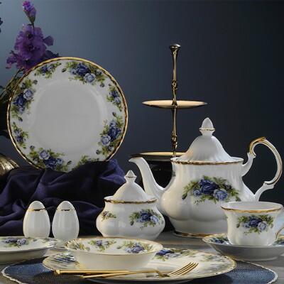 Evaliza English Rose Kahvaltı Takım 36 Parça - EVALIZA