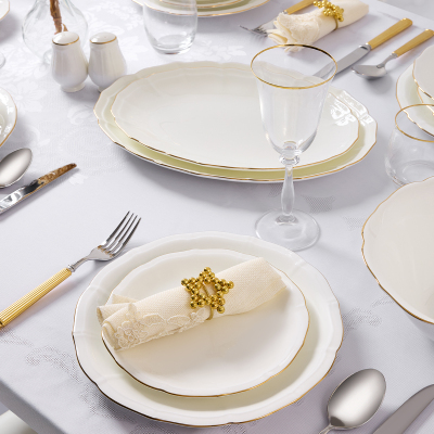 Evaliza Eva Gold 60 Parça 12 Kişilik Yemek Takımı - 3