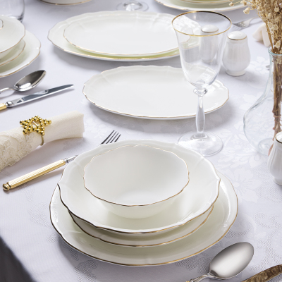 Evaliza Eva Gold 60 Parça 12 Kişilik Yemek Takımı - 4