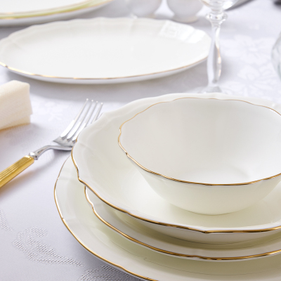 Evaliza Eva Gold 60 Parça 12 Kişilik Yemek Takımı - 5