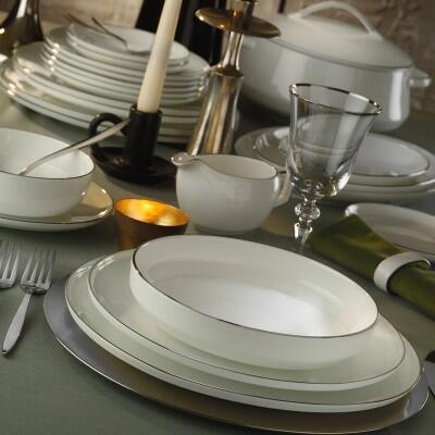 Evaliza Hanedan Gold 135 Parça 12 Kişilik Yemek Takımı - EVALIZA