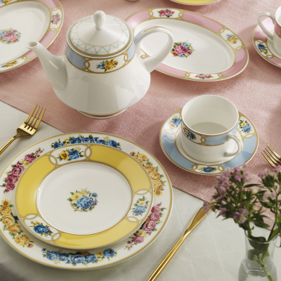 Evaliza Jasmine 36 Parça 6 Kişilik Kahvaltı Takımı - 2