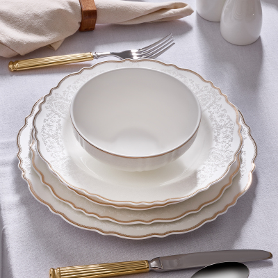 Evaliza Lace Gold 85 Parça 12 Kişilik Yemek Takımı - 4