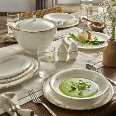 Evaliza Lilium 60 Parça 12 Kişilik Yemek Takımı - 2