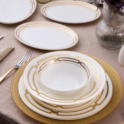 Evaliza Luxury 60 Paça 12 Kişilik Yemek Takımı - 2