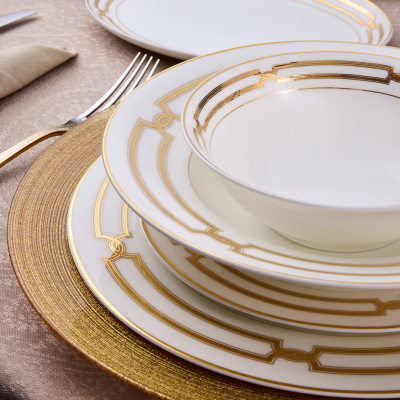 Evaliza Luxury 60 Paça 12 Kişilik Yemek Takımı - 4