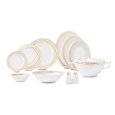 Evaliza Luxury 60 Paça 12 Kişilik Yemek Takımı - 6