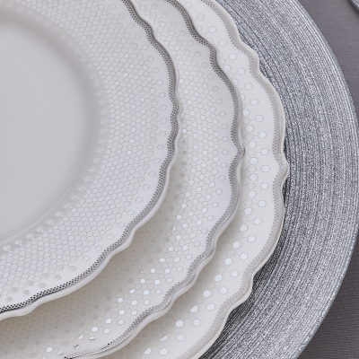 Evaliza Moon Platin 85 Parça 12 Kişilik Yemek Takımı - 5