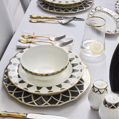 Evaliza Poetica Yemek Takımı Arya Antrasıt 61 Parça - 3