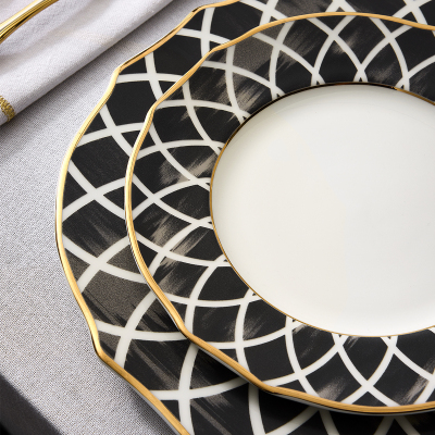 Evaliza Poetica Yemek Takımı Arya Antrasıt 61 Parça - 6