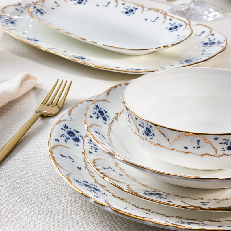 Evaliza Queens Flower 60 Parça 12 Kişilik Yemek Takımı - 3