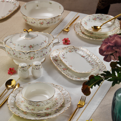 Evaliza Queen's Garden 60 Parça 12 Kişilik Yemek Takımı - 2