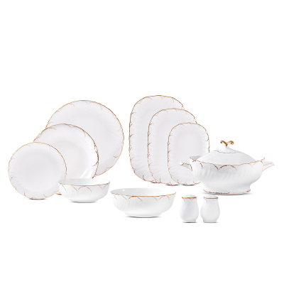 Evaliza Queens Gold 60 Parça 12 Kişilik Yemek Takımı - 6