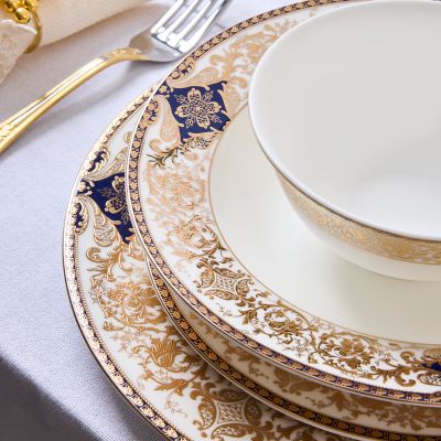 Evaliza Scarlet Gold 60 Parça 12 Kişilik Yemek Takımı - 3