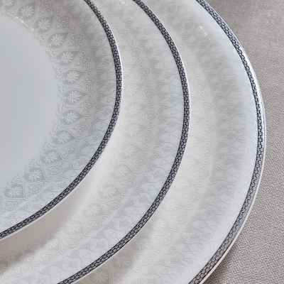 Evaliza Serenity Platin 85 Parça 12 Kişilik Yemek Takımı - 5