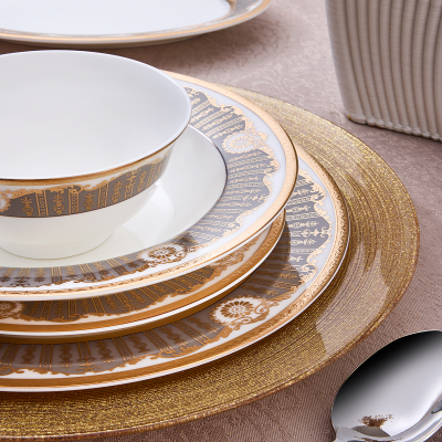 Evaliza The Queen Gold 60 Parça 12 Kişilik Yemek Takımı - 3