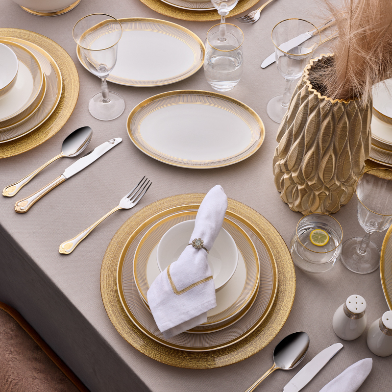 Evaliza Viyanna 60 Parça 12 Kişilik Yemek Takımı - 2